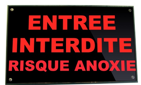 entree interdite risque anoxie