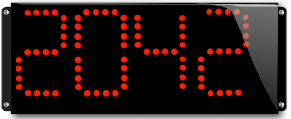 compteur numérique à leds